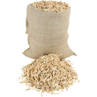 Pacciamatura di Legno Abete per Decorazione Giardino Orto , 100% Naturale , Confezionato in Sacco di Juta Ecologico -5 Kg/sacco