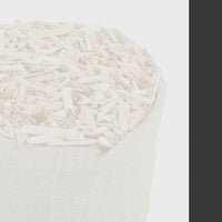 Pacciamatura di Legno Abete per Decorazione Giardino Orto , 100% Naturale , Confezionato in Sacco di Juta Ecologico -5 Kg/sacco