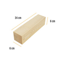 Legna da Ardere di Abete Stagionata - Ceppi Lunghi 24 cm - 8 - 9 kg/pacco