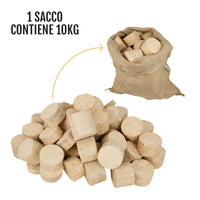 bricchetti 10 kg in sacco