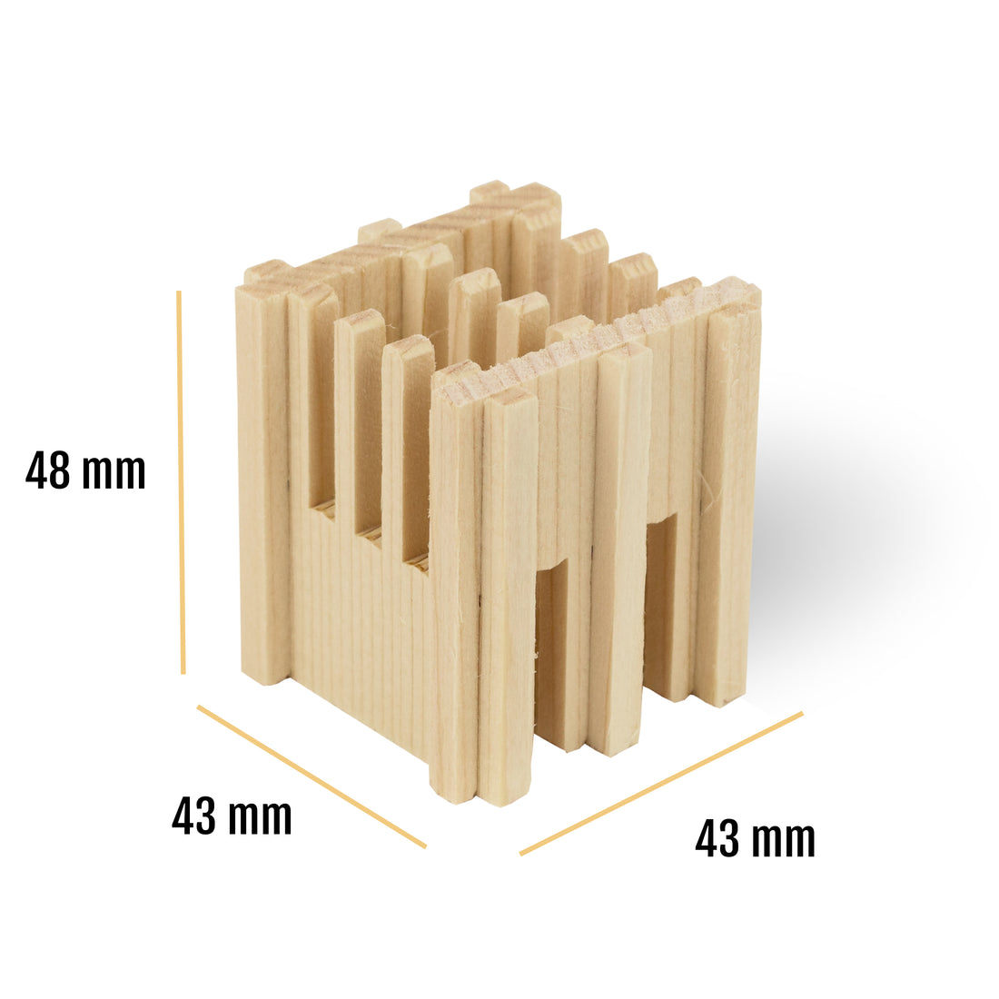 Accendifuoco Ecologico di Legno Naturale, 90pz.