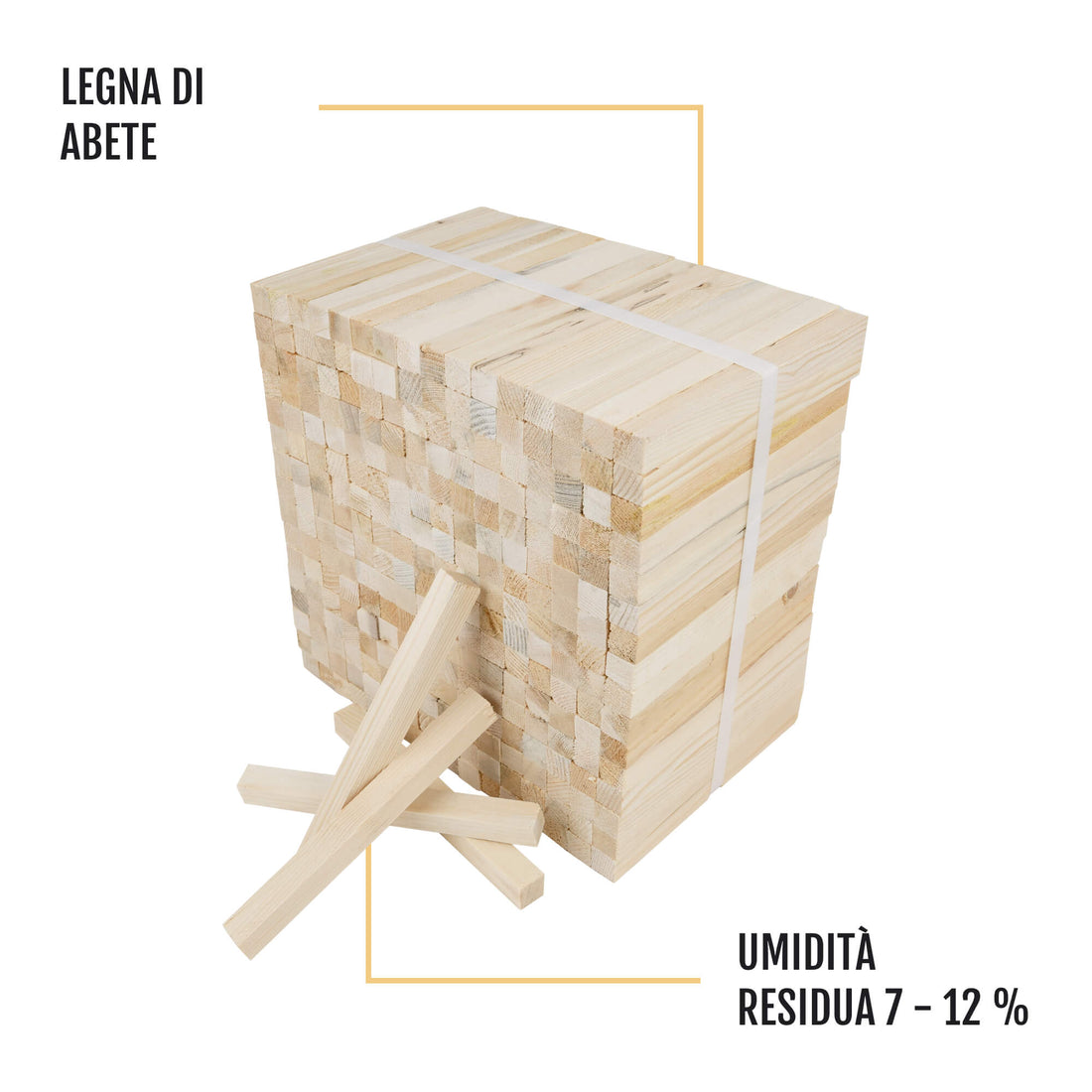 Legnetti Accendifuoco Da Ardere In Legno Misto 36 Kg A Rapida